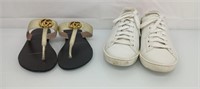 Gucci  Ace trainers & Double G Sandals