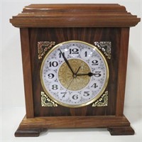 Hand Crafted Wooden Mantle Clock
