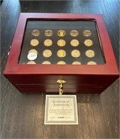 Complete 100 Coin Presidential One Dollar Coin Col
