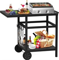 22x 35 Double-Shelf Grill Table