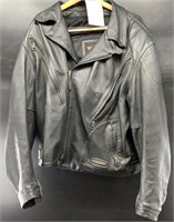 Harley Davidson men's leather motorcycle jacket in