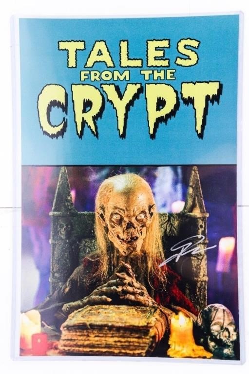 "Tales From The CRYPT" Movie Card - Autographed