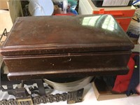 Antique sewing box