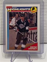 Wayne Gretzky 1991/92 Hockey Highlights Card