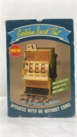 Vintage Waco Golden Jackpot Slot Machine Model