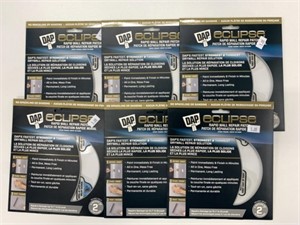 6 New DAP Eclipse Rapid Wall Repair Patches 4"x2"