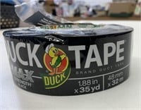 New Roll Duck Tape Max Strength Black