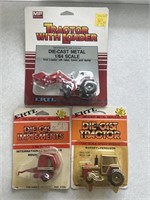 ERTL IH & MF Toy Tractors & Implement