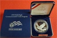 (3) - 2008 BALD EAGLE COMMEMORATIVE $1 COIN