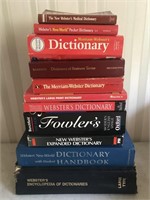 Dictionary Book Lot