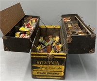 Sylvania Radio Tubes & Advertising Box