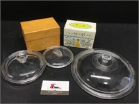 Recipe Boxes and Glass Lids
