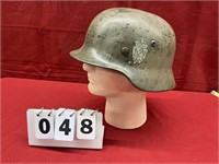 Post WWII German Style Helmet w/ Norwegian Marking
