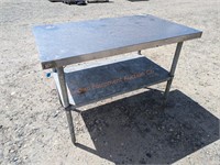 Stainless Steel Table 2'x4'x3'