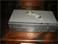 Magnavox DVD and VHS Player w/Remote