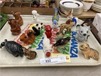 Tray: Goebel Animal Figurines