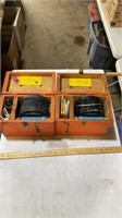 2- vintage Bristol portable humidity gauge models