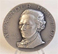 Alexander Hamilton Great American Silver Medal