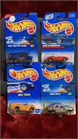 4 Hotwheels Cars