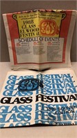 Glass Festival Newspapers, St. Clair, 1988-1989