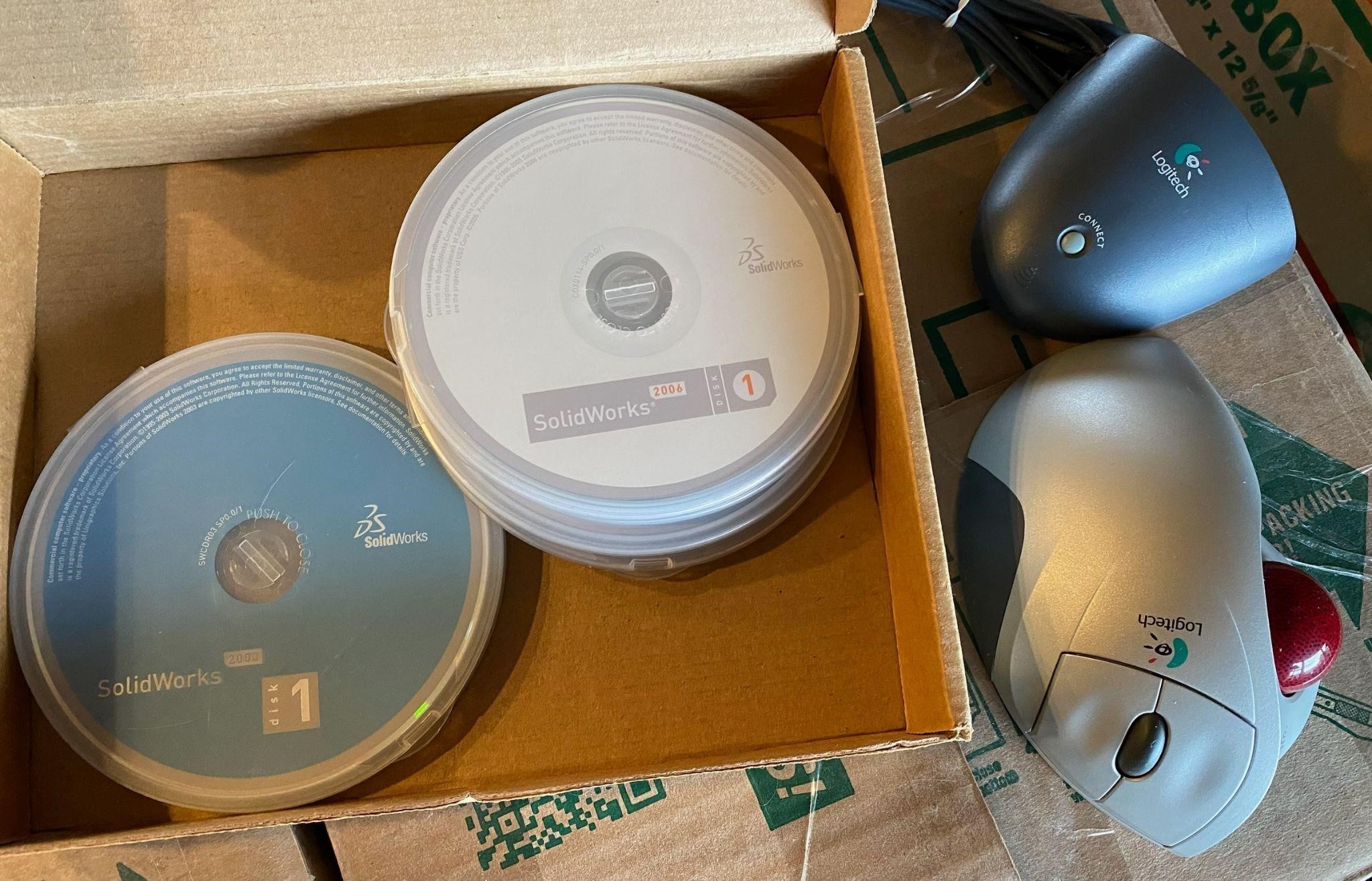 SOLIDWORKS CDS AND LOGITECH MOUSE