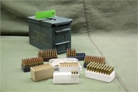 (424) Rounds Assorted .223 Ammo & Ammo Can