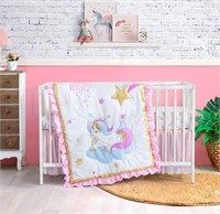 ($95) Crib Bedding Sets for Girls Unicorn