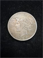 1927 Peace Silver Dollar