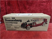 *NOS full Beam's 1935 Duesenberg decanter.