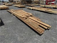 Skid Of Cedar Lumber