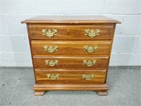 Small Solid Wood Four Drawer Chest