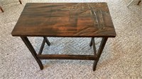 Vintage Carved Wooden Table