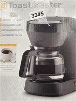 TOASTMASTER COFFEE MAKER RETAIL $40