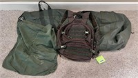 Military Backpack, Duffles