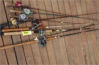 Vintage Fishing Poles