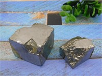 ILLUSTRIOUS SPANISH PYRITE CUBE ROCK STONE LAPIDAR