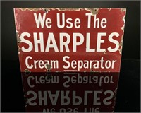 Sharples Cream Separator Porcelain Farm Sign