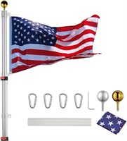 $90  20FT. TELESCOPING FLAG POLE KIT -ASSEMBLY REQ