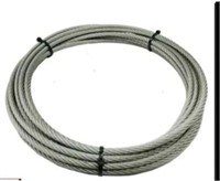 Dayton Cable, 1/8" Dia, 304 Stainless Steel