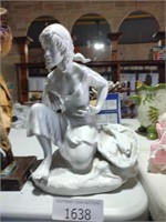 Vintage Dresden Fishmongers wife German porcelain