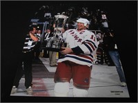 Mark Messier signed 8x10 photo COA