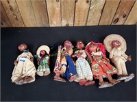 (6) Vintage Dolls