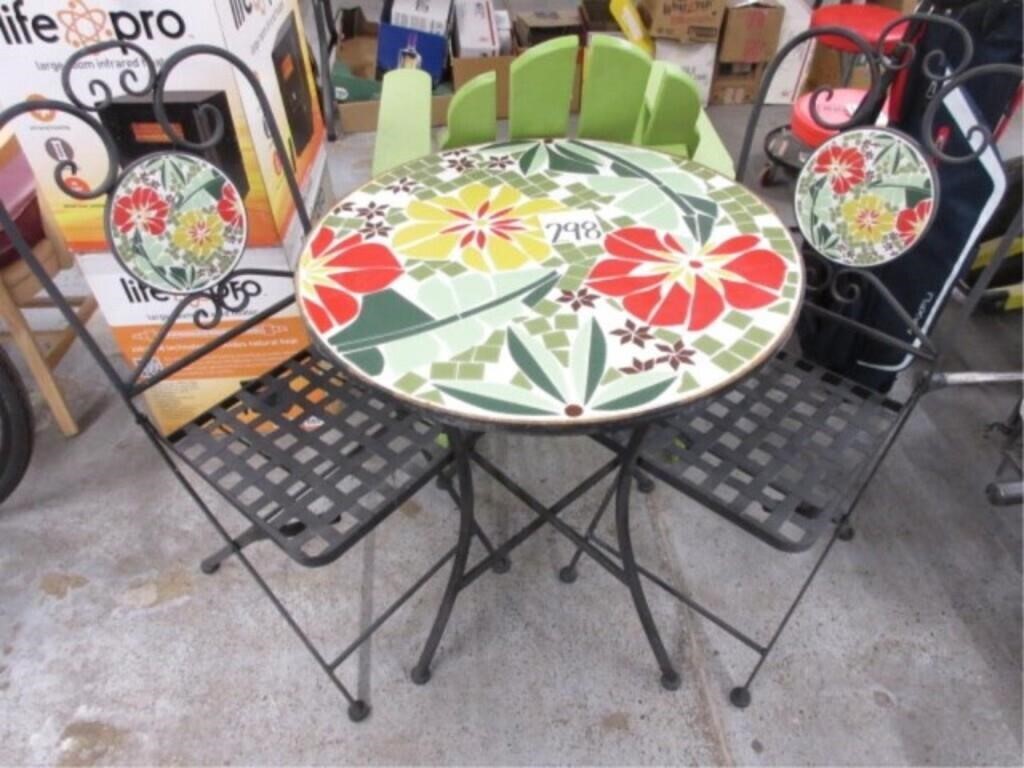 Bistro Table w/ (2) Chairs