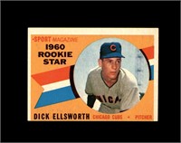1960 Topps #125 Dick EllsWorth VG to VG-EX+