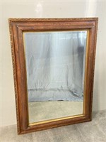 4 Ft Framed Beveled Mirror