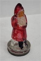 Rare Avor Santa Belsnickel Glass Candy Container