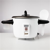 Jordan Design Easy Find Rice Cooker 6-cup (cooked)
