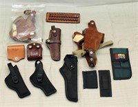 lot of 12 assorted holsters to include --