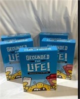 5-Pk Grounded for Life - Family Card Game