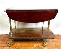 Hollywood Regency Tea Bar Cart